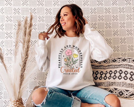 Fearfully and Wonderfully Created Sweatshirt