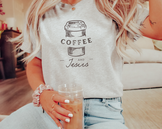 Coffee and Jesus Tee