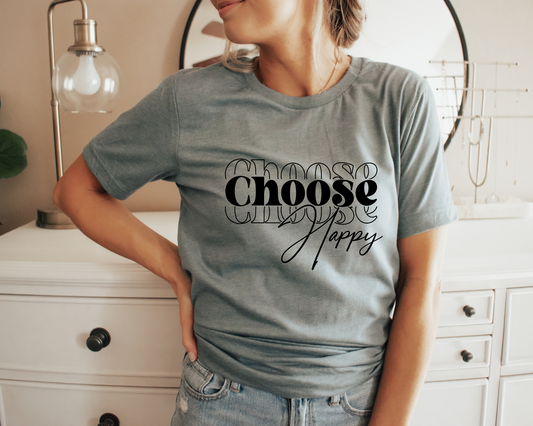 Choose Happy Tee