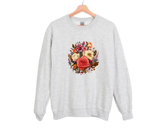 Vintage Floral Sweatshirt