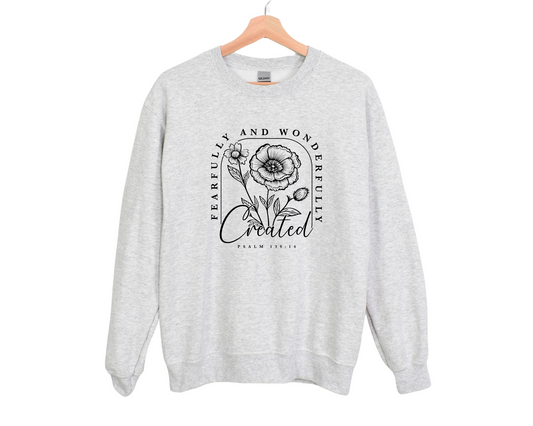 Fearfully and Wonderfully Created Sweatshirt