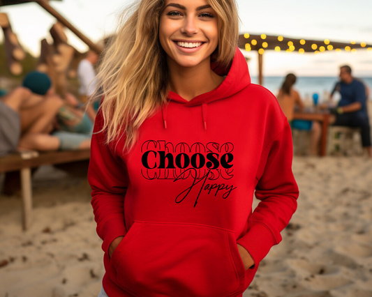 Choose Happy Hoodie