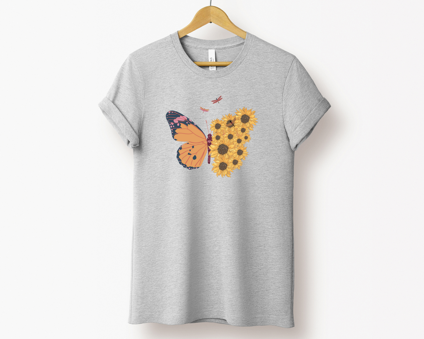 Butterfly Sunflower Tee