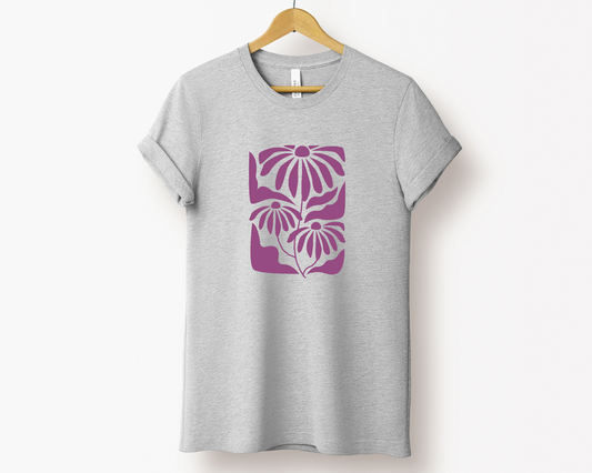 Purple Flowers Tee