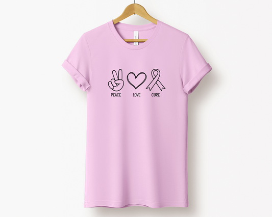 Peace Love Cure Tee