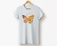 Butterfly Sunflower Tee