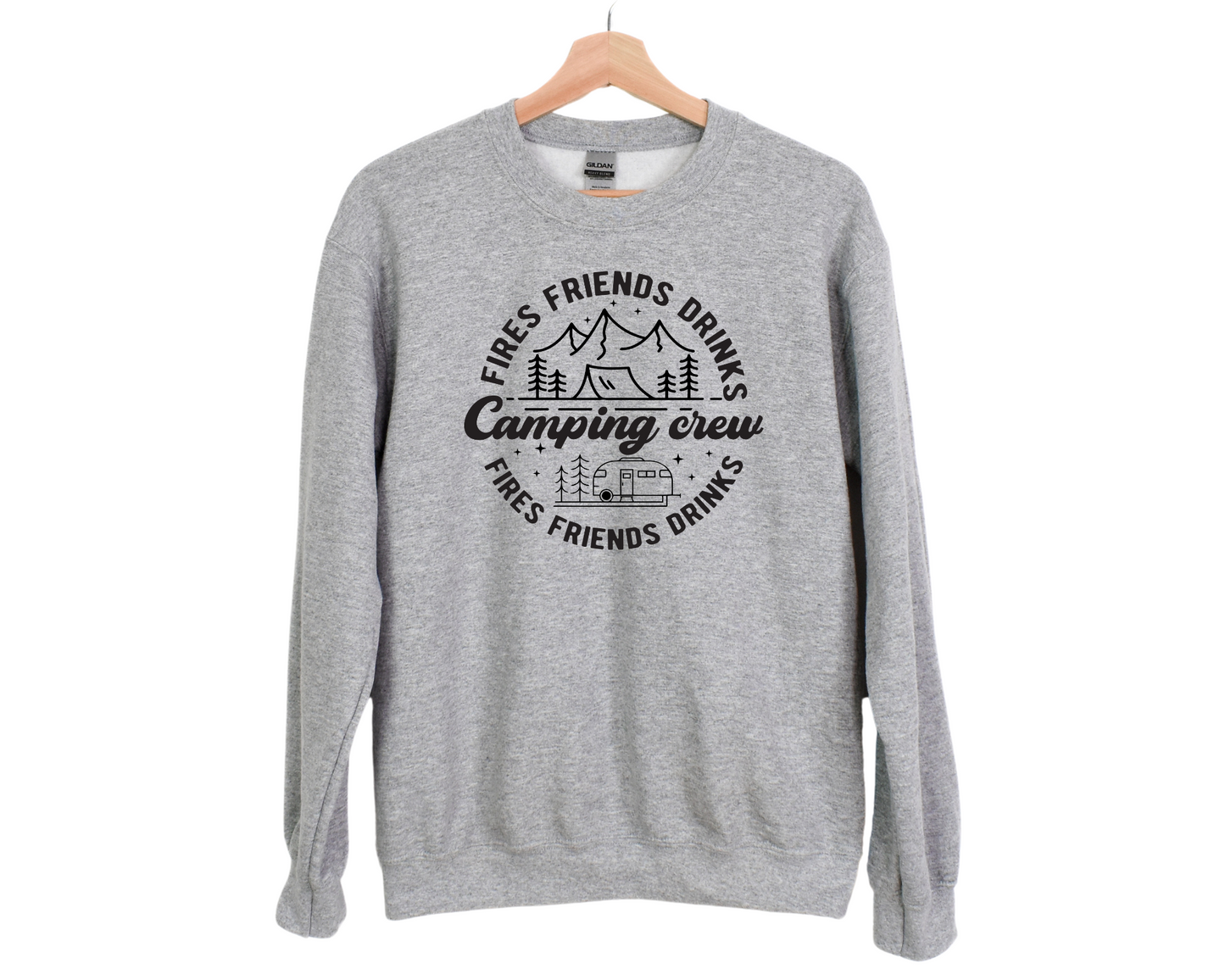 Camping Crew Sweatshirt