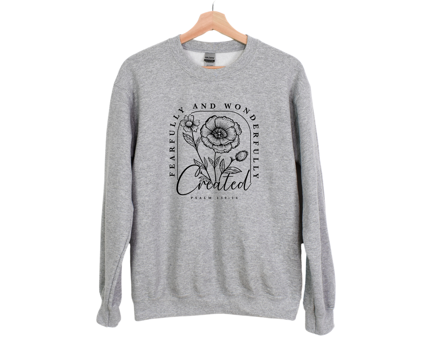 Fearfully and Wonderfully Created Sweatshirt