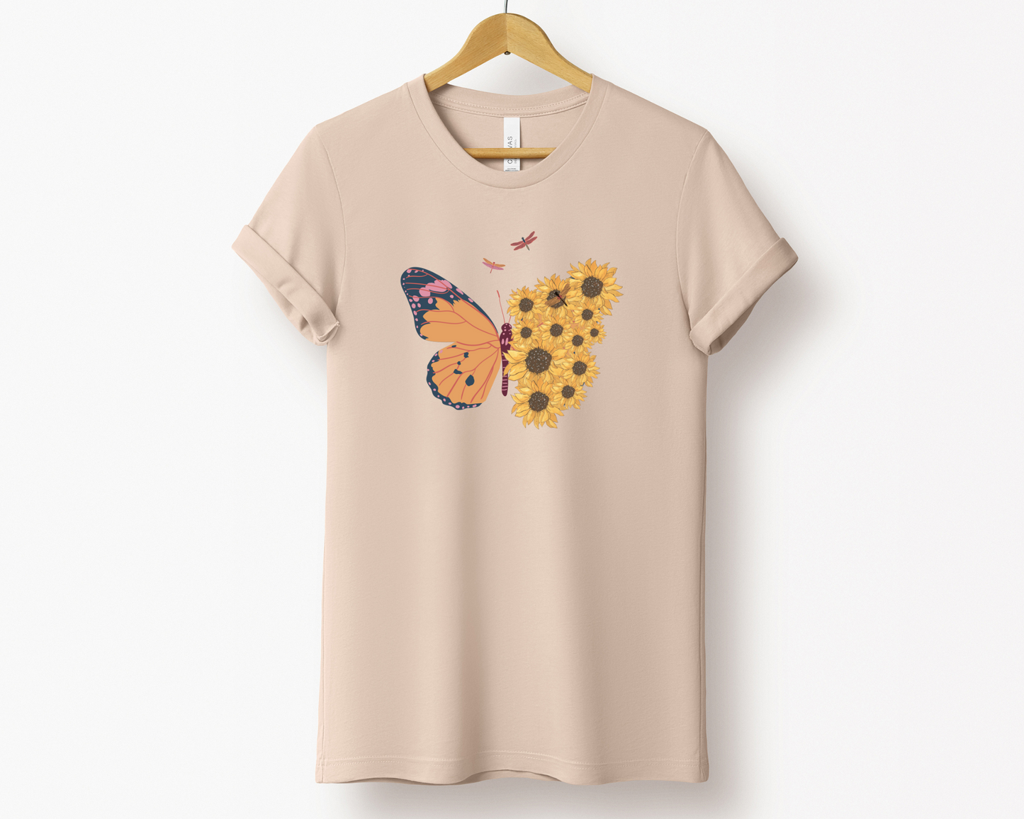 Butterfly Sunflower Tee