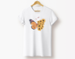 Butterfly Sunflower Tee