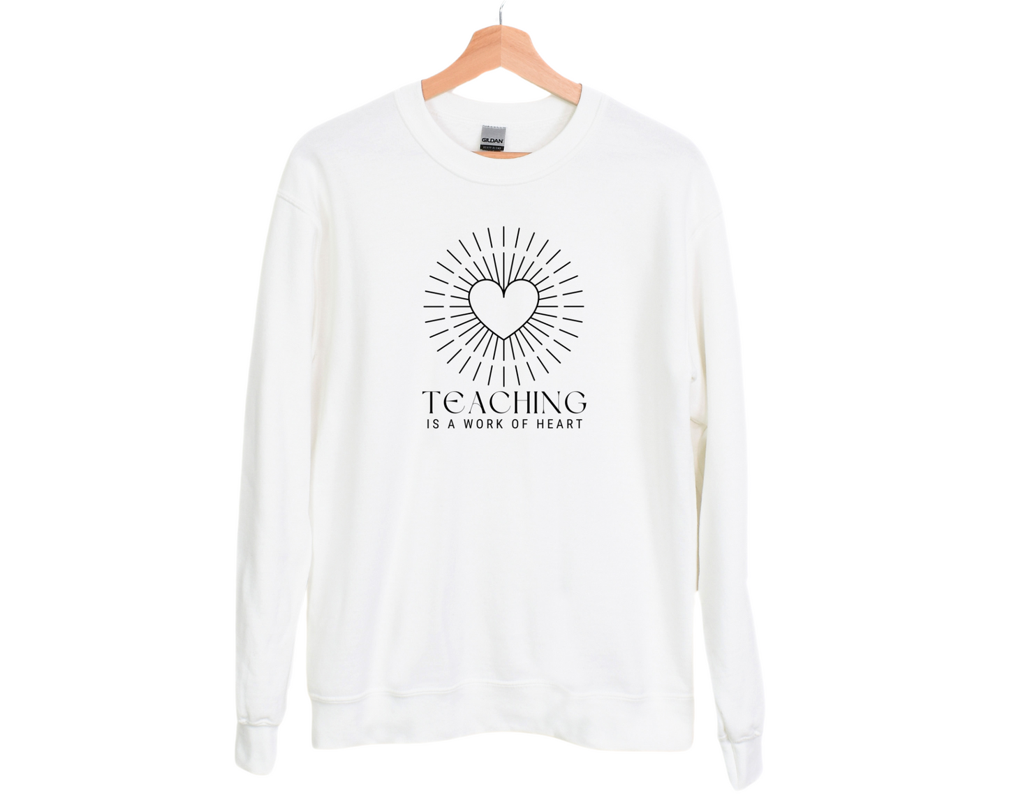 Teaching is a Work of Art Sweatshirt